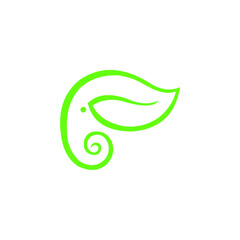 Leaf logo design