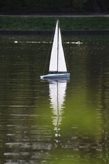 sailboat on the river