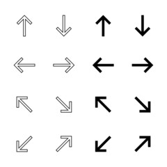 arrows vector collection