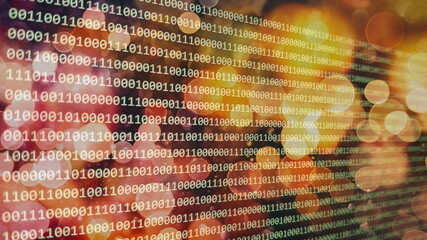 CSS, JavaScript and HTML usage. Monitor closeup of function source code. Abstract IT technology...