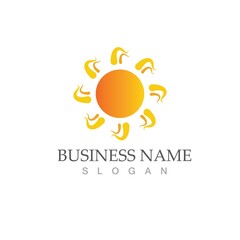 Fototapeta premium Sun Vector illustration Icon