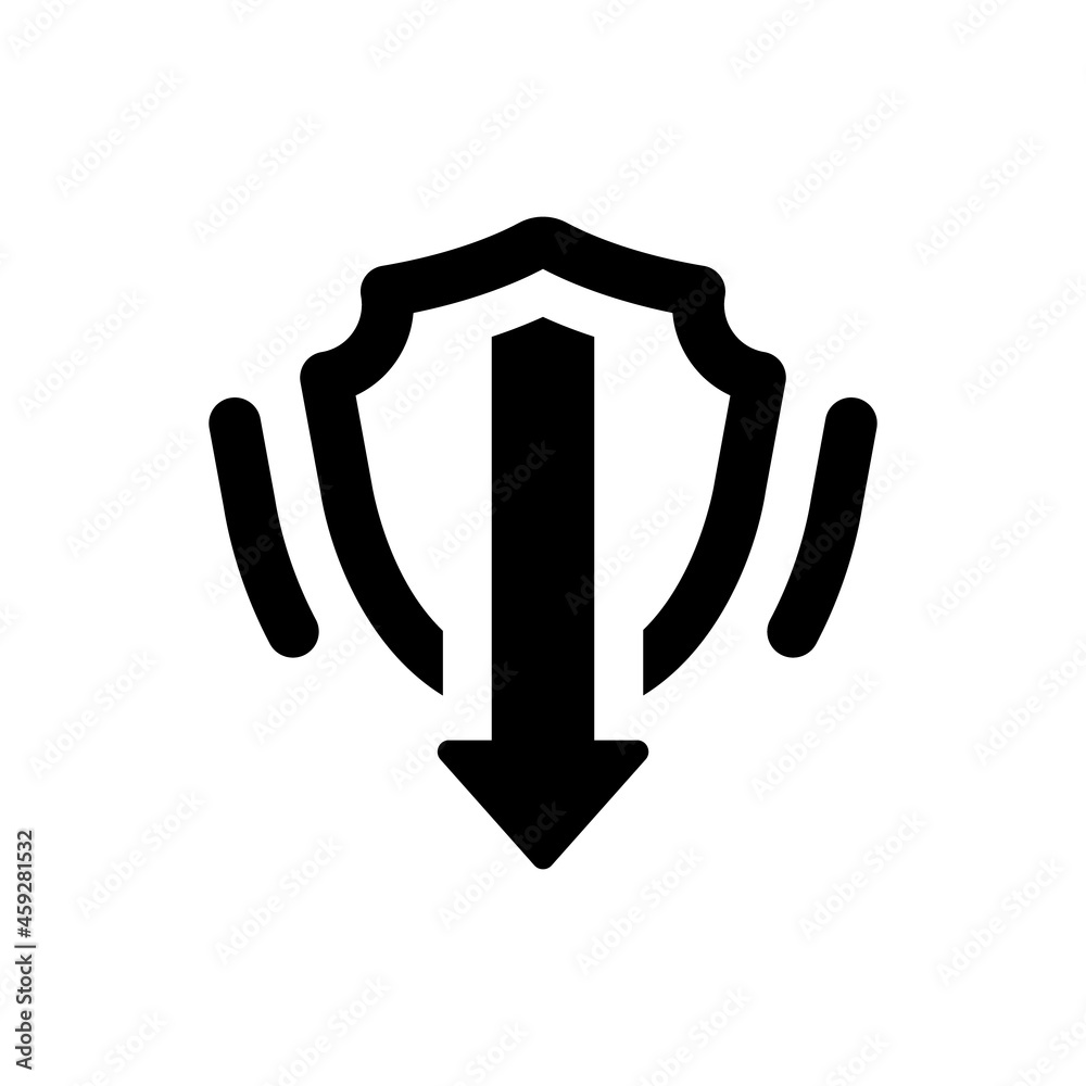 Poster Downgrade protection icon