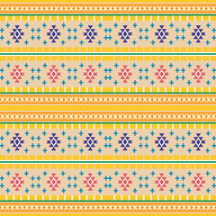 Abstract ethnic geometric pattern,print,border,tradition,ethnic oriental floral seamless pattern,illustration,Gemetric ethnic oriental ikat pattern traditional