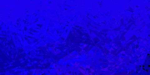 Dark purple vector layout with triangle forms.