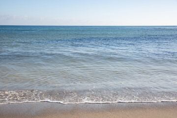 waves on the beach, beautiful seascape