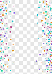 Color Round FallingFestive Vector Transparent