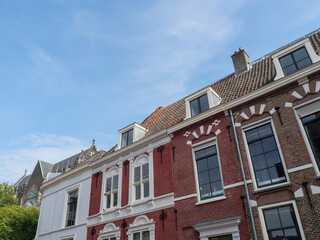 Die Alststadt von Utrecht in den Niederlanden