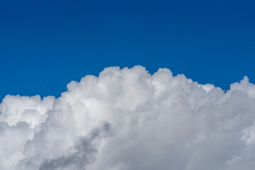 Naklejka na ściany i meble big clouds in blue sky