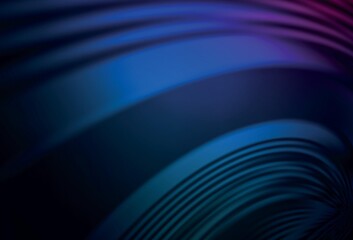 Dark Pink, Blue vector glossy abstract backdrop.