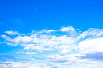 blue sky background with cloud