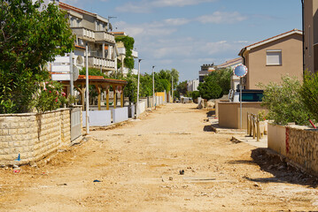 Construction of road. Reconstruction of the district road. road repair, replacement of road asphalt...