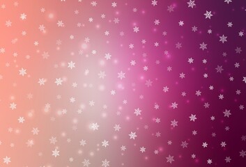 Light Pink vector layout in New Year style.