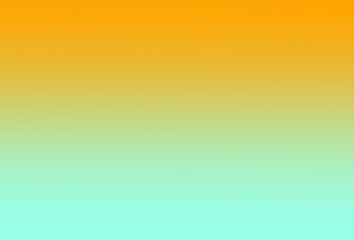 Obraz premium 山吹色と水色のグラデーション