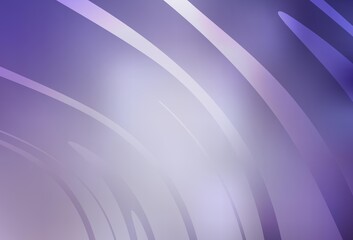 Light Purple vector pattern with bent lines.