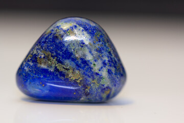 Original Lapis Lazuli polished Gemstone - stock photo