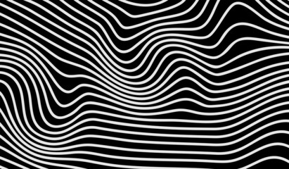 Wave pattern. Vector illustration. vector