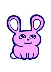 Obraz premium petit lapin trop mignon 