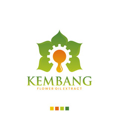 extract flower , logo design inspiration