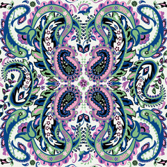 pattern with paisley