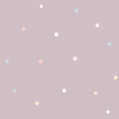 Light purple seamless repeating pattern with dots in good quality. Pastel shades for wallpaper in a children's bedroom, wrapping paper.