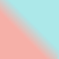 Gradient blue and pink background with blank space.