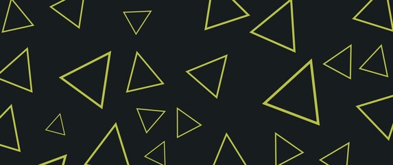 Abstract triangle geometric background.