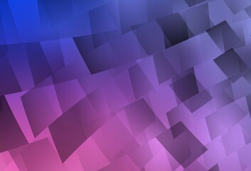 Light Purple, Pink vector background in polygonal style.