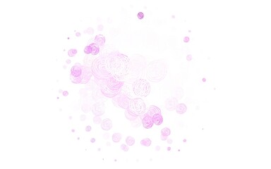 Light Purple, Pink vector elegant background with roses.