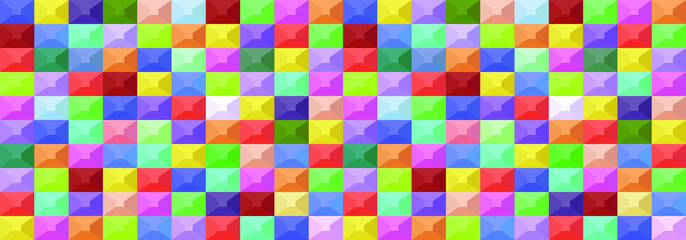 Colorful geometric
background. Mosaic tiles. Vector illustration. 