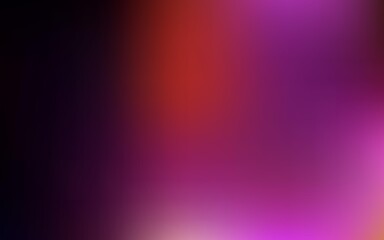 Dark purple, pink vector gradient blur backdrop.
