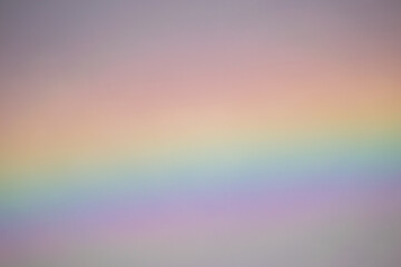 A Rainbow captured during sunset in high resolution