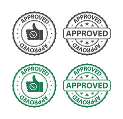 approved rubber stamp