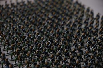 Jaca, Huesca September 10, 2021, museum of tin soldiers in the citadel of Jaca, military fortification in Spain.