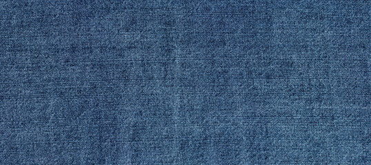 texture of blue jeans denim fabric background	
