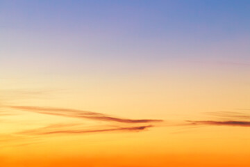 Sunset sky backgrounds for 3D rendering. Modern clean and minimal look.
