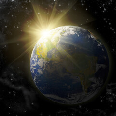 Real Earth Planet