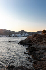 Sunset by the Sea in Mykonos