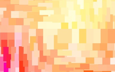 Light Orange vector backdrop with rhombus.