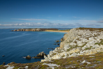 beautiful landscape of the peninsula of crozon