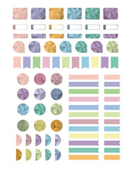 Digital planner sticker, element or label