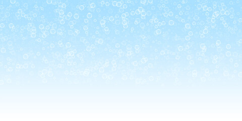 Soap bubbles abstract background. Blowing bubbles