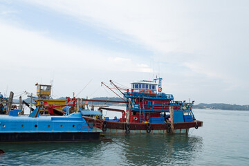 boat in the sea