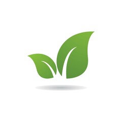 Green leaf logo
