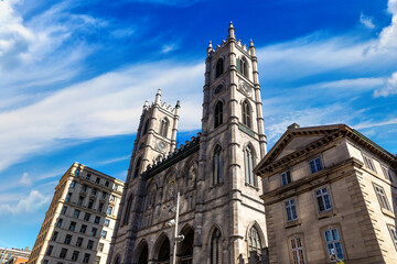 The Basilica of Notre-Dame in Montreal