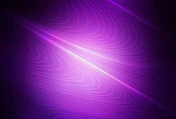 Dark Purple vector background with stright stripes.