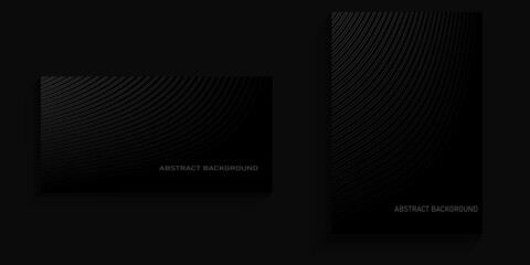 Fototapeta premium premium background with abstract gray line for cover, banner, poster, billboard