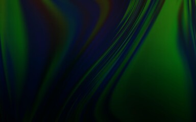 Dark Green vector colorful abstract texture.