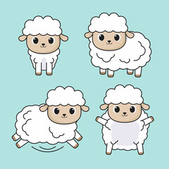 Animal-sheep-set