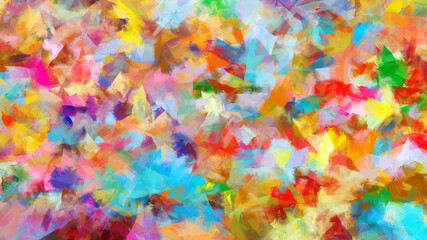 Modern Colorful Brushstroke Painting Background. Abstract Texture Background.