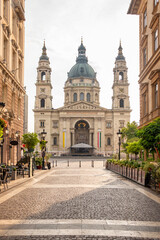 Fototapeta na wymiar St. Stephen's Basilica Roman Catholic cathedral in Budapest, Hungary